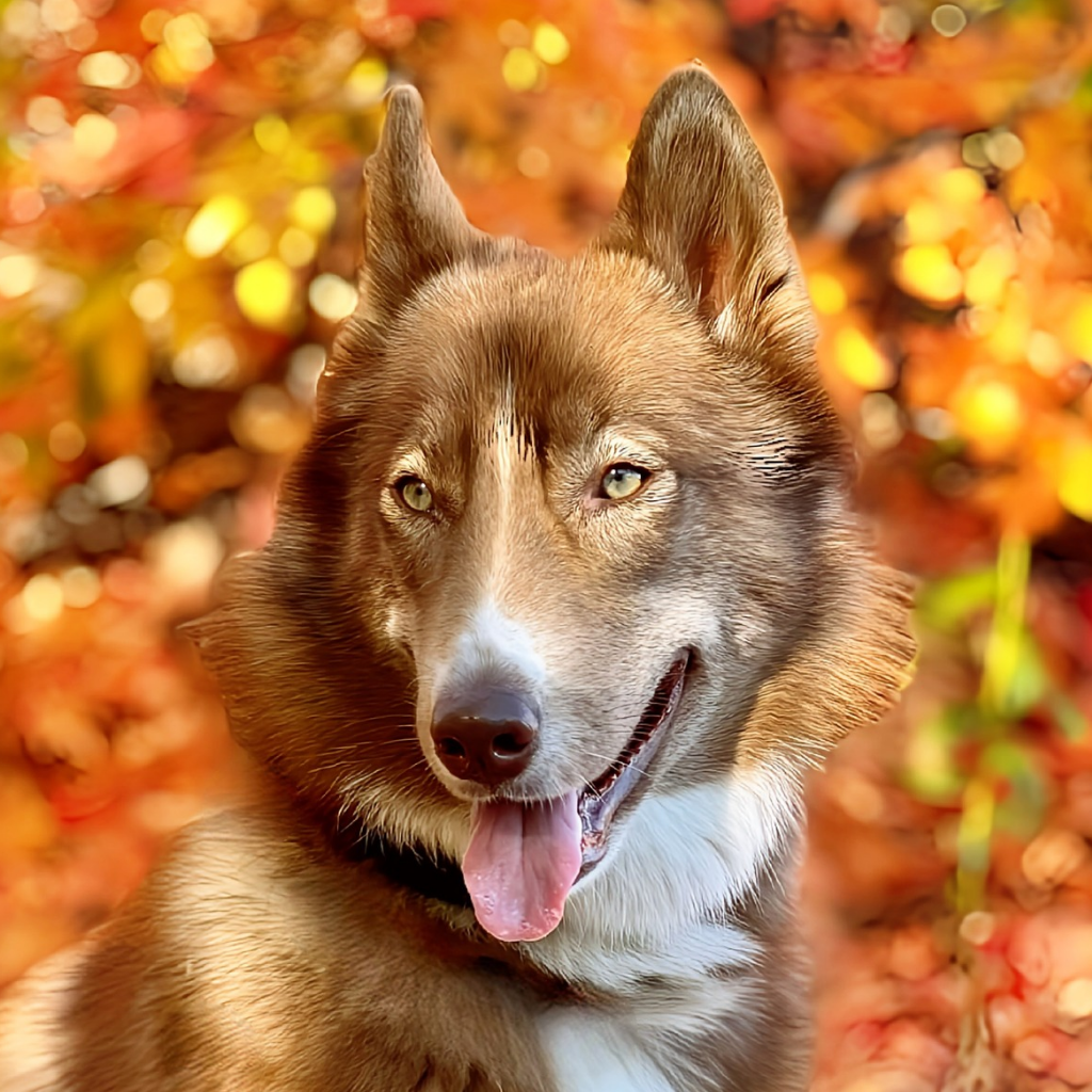 Native American Indian Dog with documented lineage and preservation breeding standards